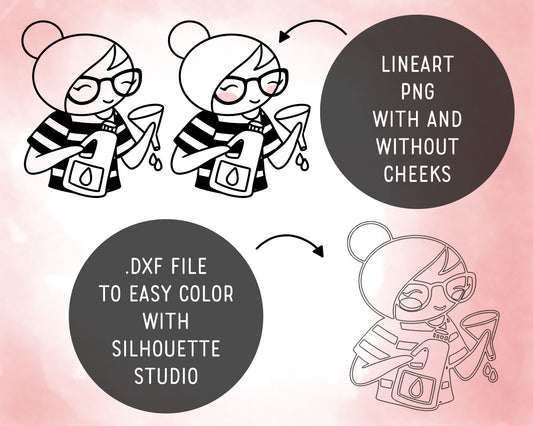 Elena Car Care – DOODLE Clipart Set – PNG, SVG, EPS & DXF