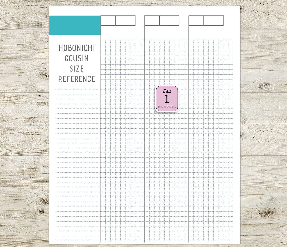 Printable 365 Days - Color Planner Stickers - PDF & Cut Files