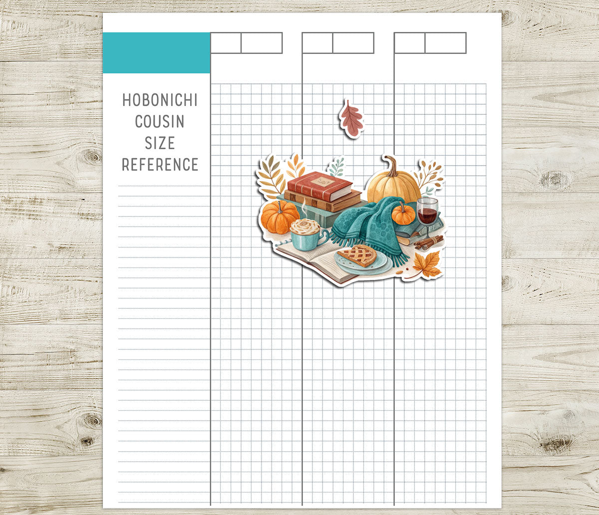 Autumn Whispers – Printable Stickers – PDF & Cut Files