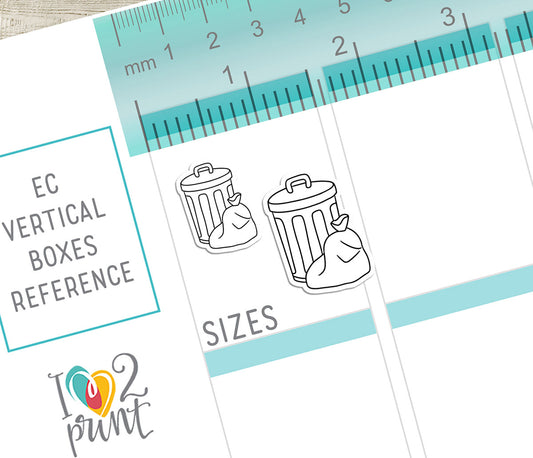 Elena Cleaning - DOODLE Printable Planner Sticker - PDF & Cut Files