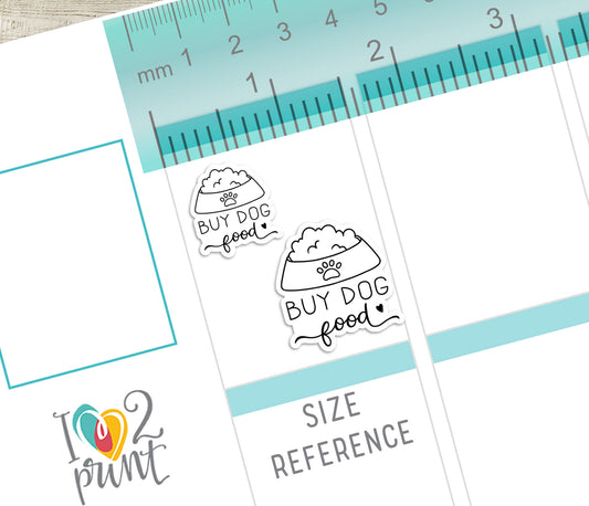 Elena Dog Care – DOODLE Printable Planner Stickers – Pet Routine – PDF + Cut Files – Instant Download