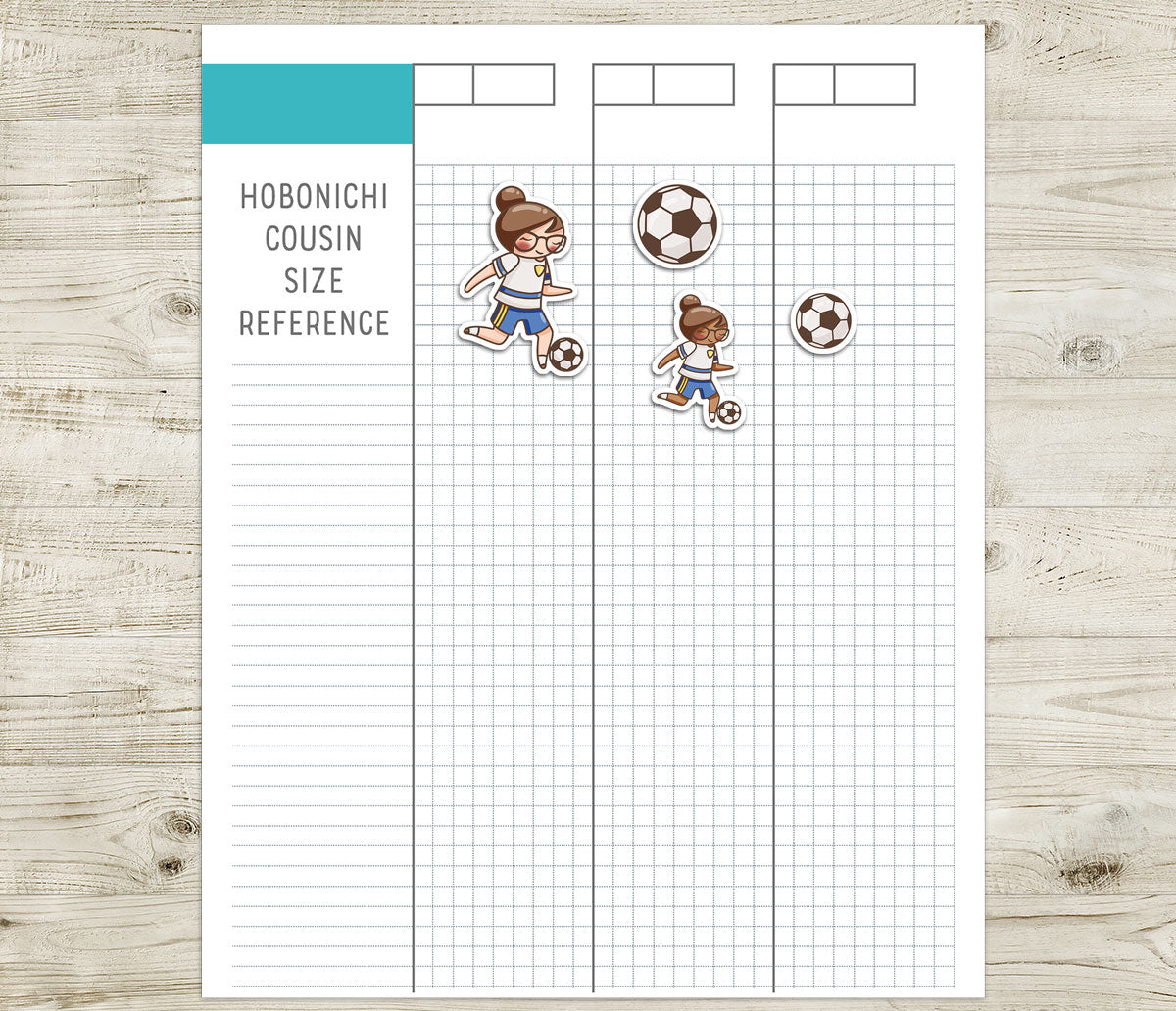 Elena Soccer Tracker – COLOR Printable Planner Stickers – Practice & Game Day – PDF + Cut Files