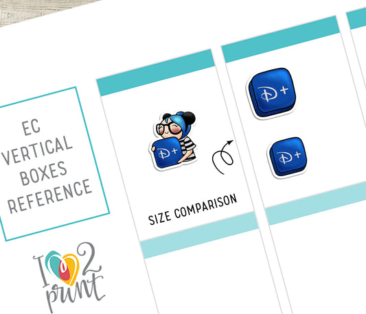 Streaming Services SET 1 – COLOR Elena Planner Girl – Printable Planner Stickers – PDF + Cut Files – Netflix, Hulu, Disney+, Apple TV