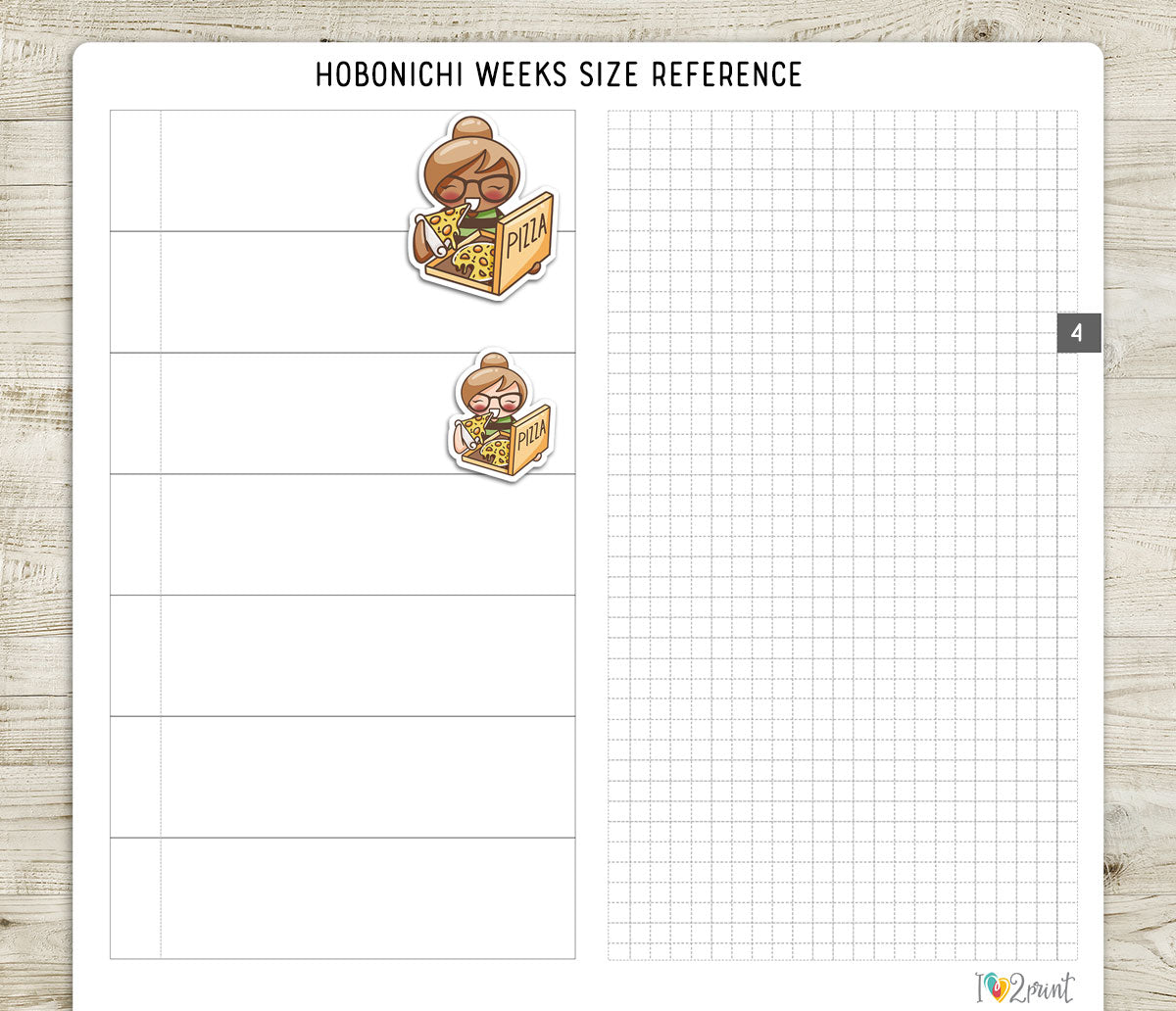 Elena Cheat Day – Takeaway Food Theme - COLOR Printable Planner Stickers – PDF + Cut Files