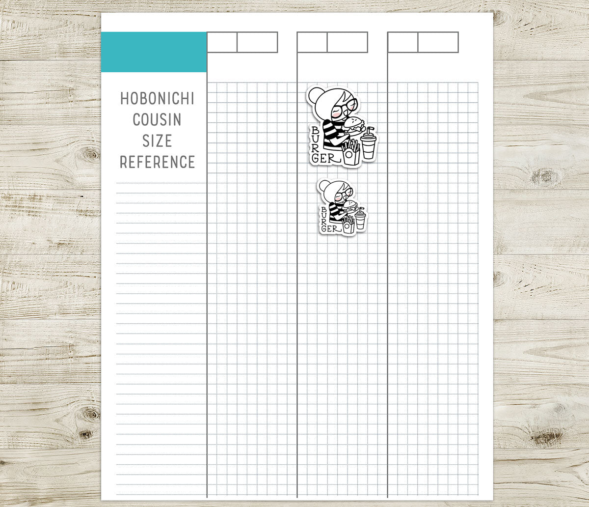 Elena Cheat Day – Takeaway Food Theme - DOODLE Printable Planner Stickers – PDF + Cut Files