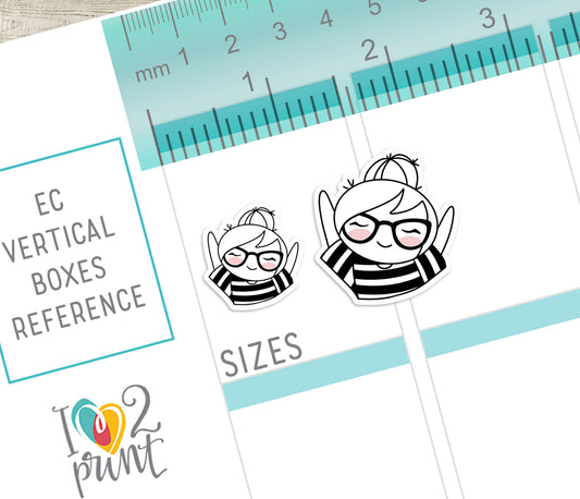 Elena Mom Life – DOODLE Printable Planner Stickers – PDF & Cut Files – Instant Download