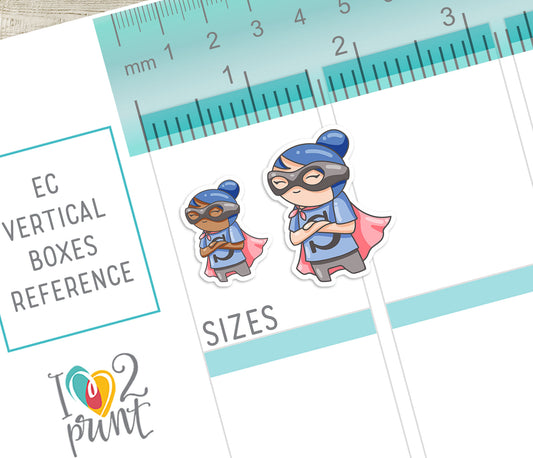 Elena Mom Life – COLOR Printable Planner Stickers – PDF & Cut Files – Instant Download