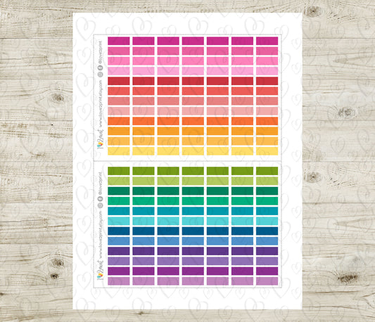 Hobonichi Cousin Blank Date Covers – 48 Color Variations