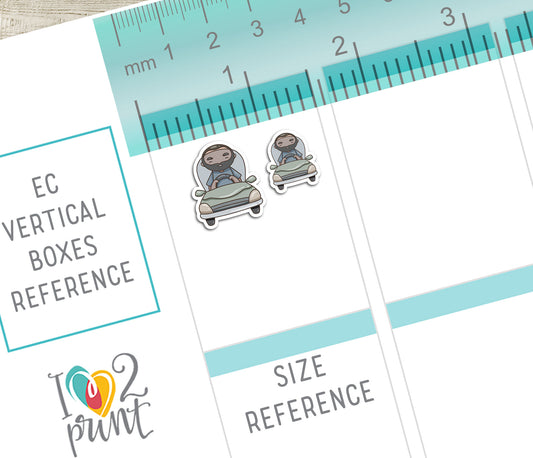 Oliver Chores Set 3 Light Skin Printable Stickers | Cut Files