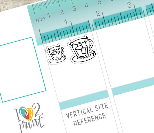 300 Daily Life Icons Mega Bundle – 6 DOODLE Seasonal & Neutral Printable Sticker Sets