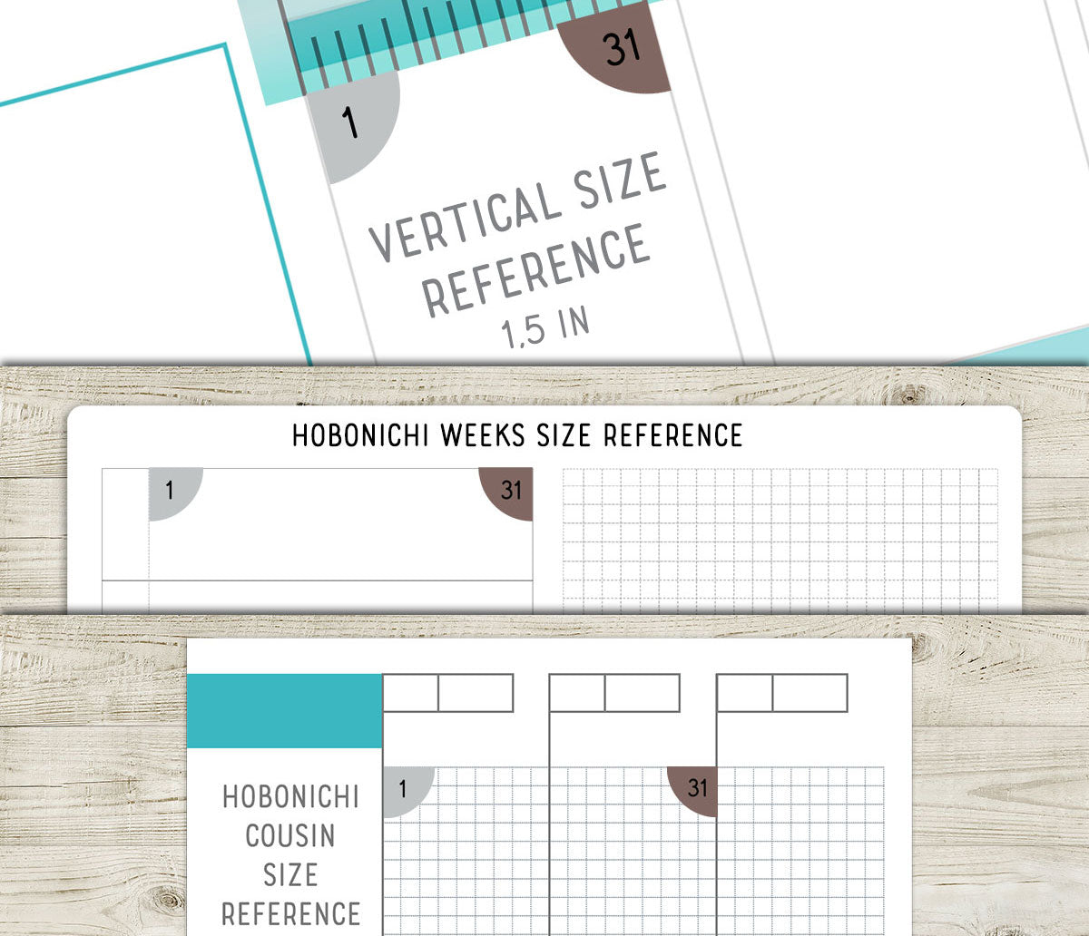 Day Cover Corners Printable Stickers Set – BUNDLE Functional Planner Stickers – PDF + Cut Files