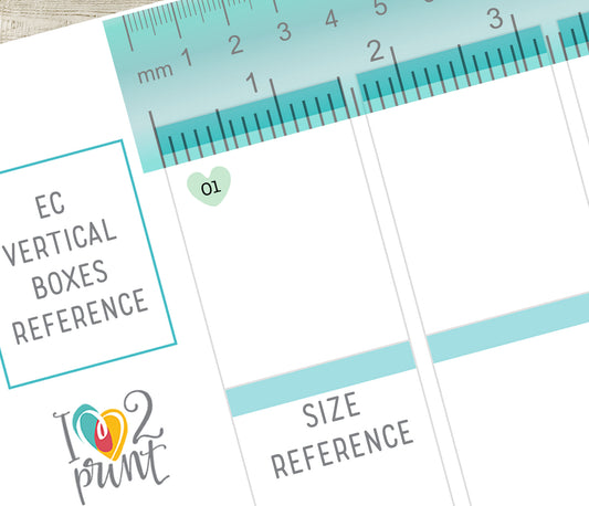 Day Hearts Pastel Colors – Printable Planner Stickers for Calendars & Journals – PDF + Cut Files – Instant Download