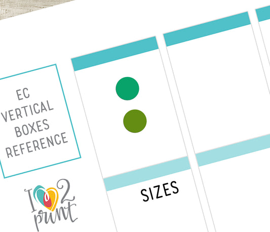 Small Dot - Functional Printable Stickers - PDF & Cut Files