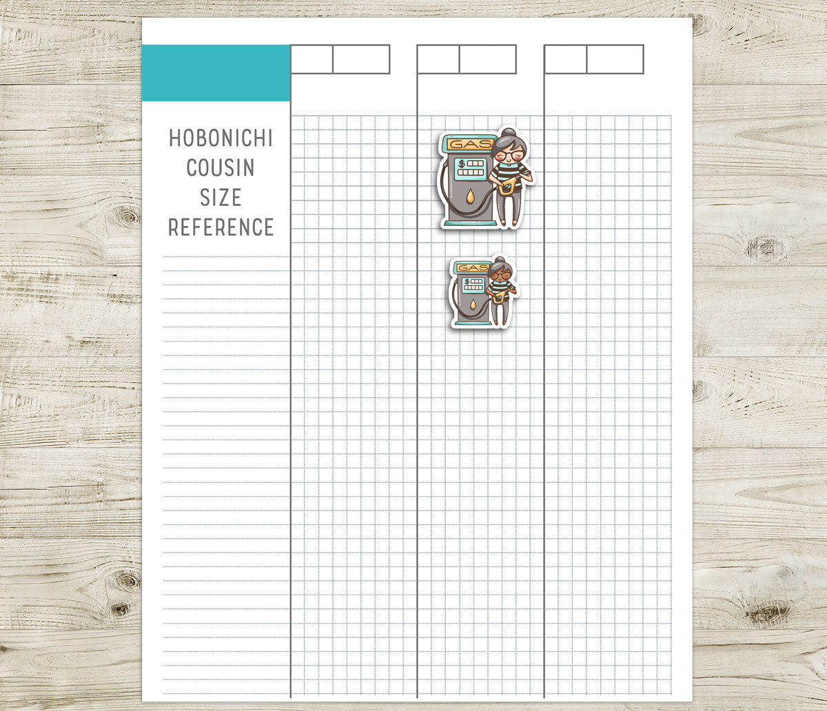 Elena Car Care – COLOR (2 Skin Tones) Printable Planner Stickers – PDF + Cut Files