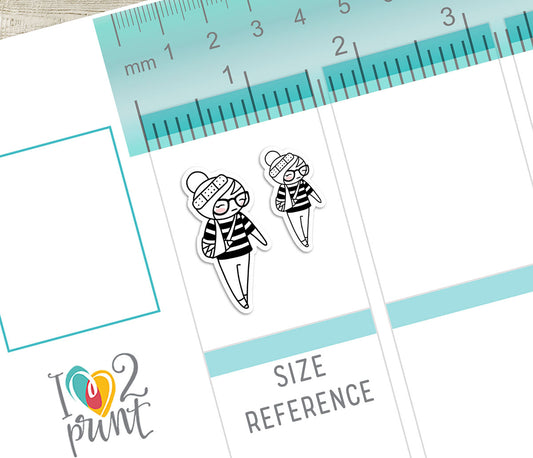 Elena Injured - DOODLE Printable Planner Sticker - PDF & Cut Files