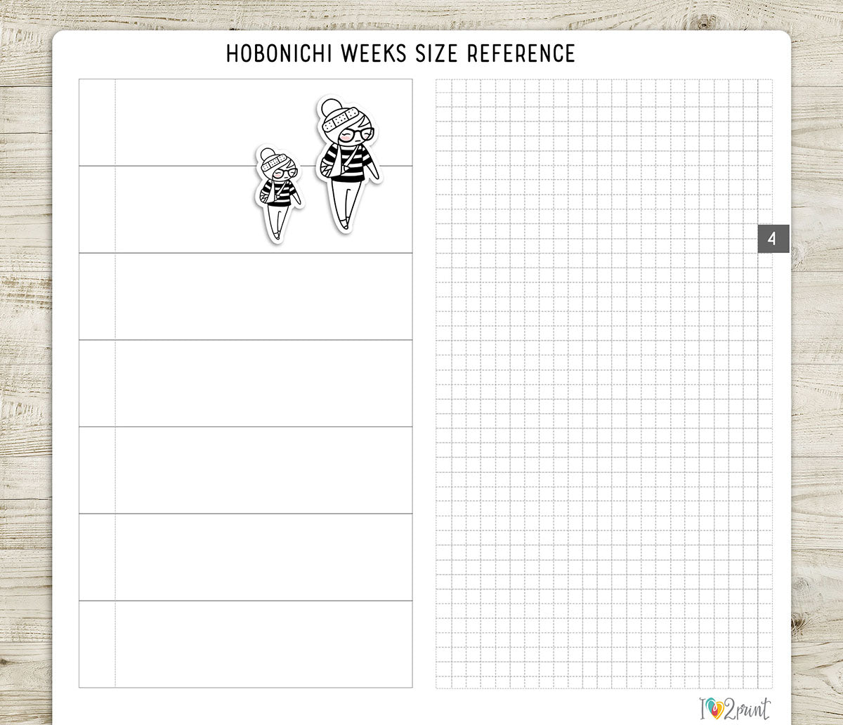 Elena Machucada - Adesivo para Planejador DOODLE para Imprimir - PDF e Arquivos Recortados