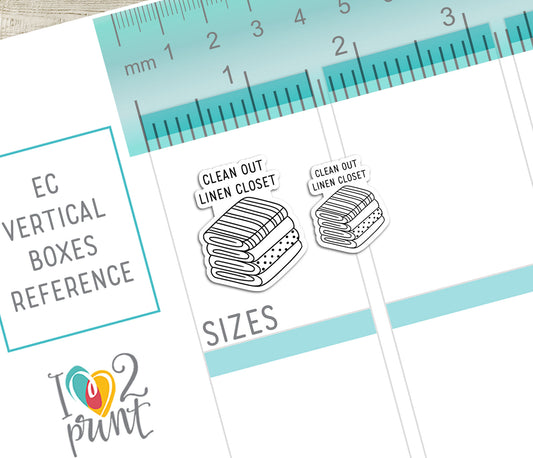Elena Spring Cleaning – Doodle Printable Stickers (PDF + Cut Files)