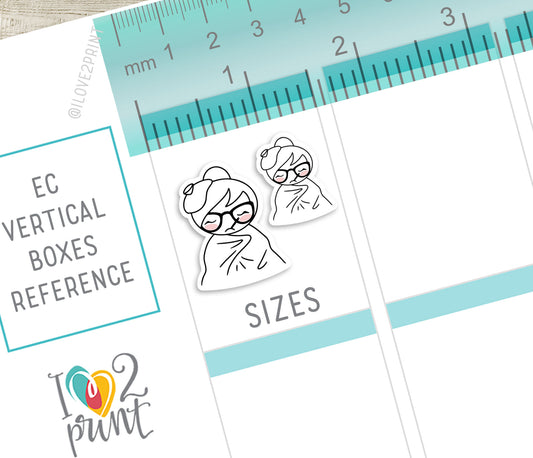 Elena Teachers Set 2 – DOODLE Printable Planner Stickers – Staff Meeting, Sick Day, Field Trip, Grades Due – PDF + Cut Files