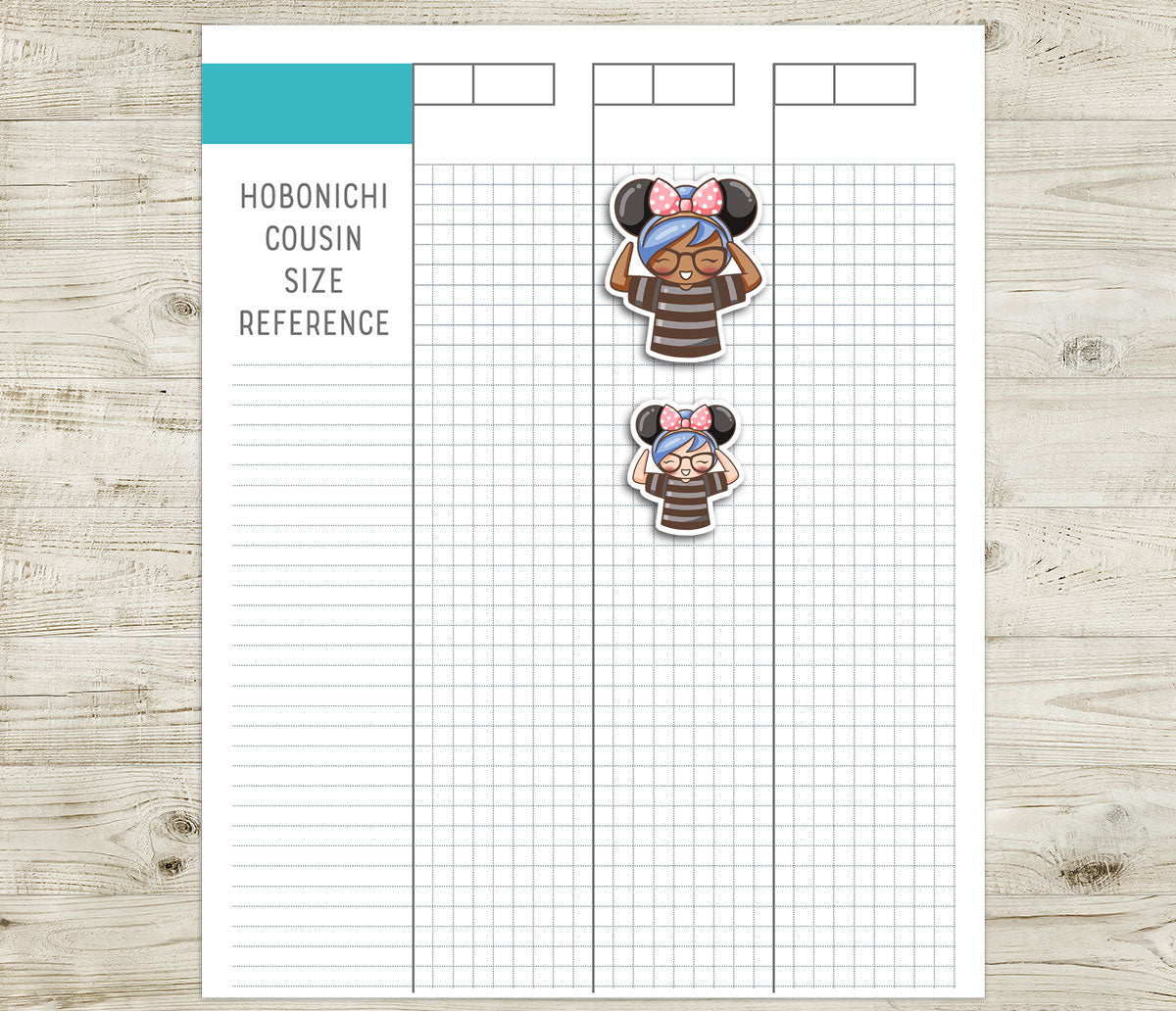 Disneyland Elena – COLOR (2 skin tones) Printable Planner Stickers – PDF & Cut Files