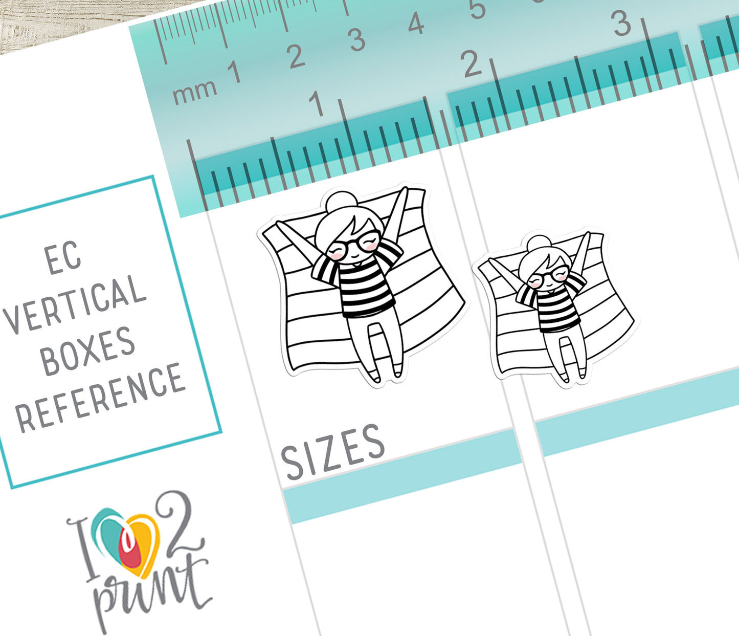 Elena Pride Month – Doodle Printable Planner Stickers – PDF + Cut Files – Instant Download
