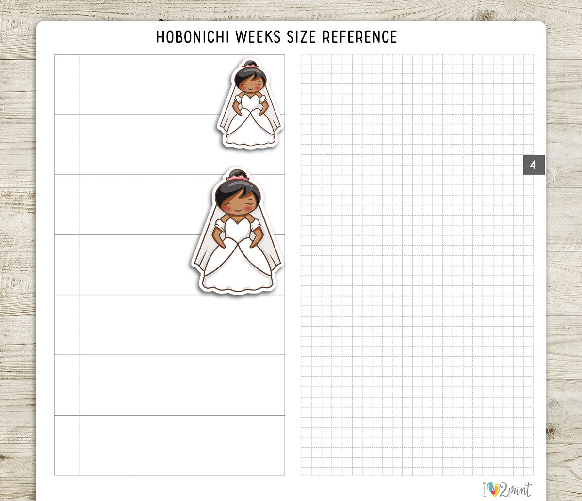 Elena's Wedding – BLACK Printable Planner Stickers – PDF & Cut Files
