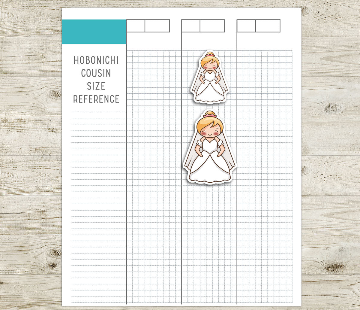 Elena's Wedding – BLOND Printable Planner Stickers – PDF & Cut Files