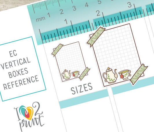FREEBIE Fall Notes - Printable Planner Stickers - Pdf & Cut Files