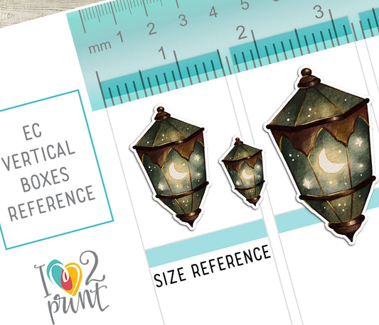 Fall Witch Decorative Stickers - Printable PDF & Cut Files