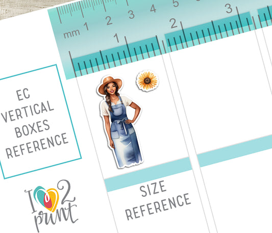 Farm Life Decorative Stickers - Printable PDF & Cut Files