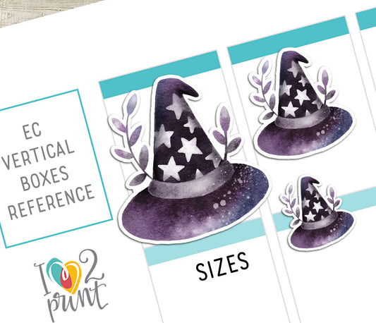 Gothic Life Decorative Stickers - Printable PDF & Cut Files