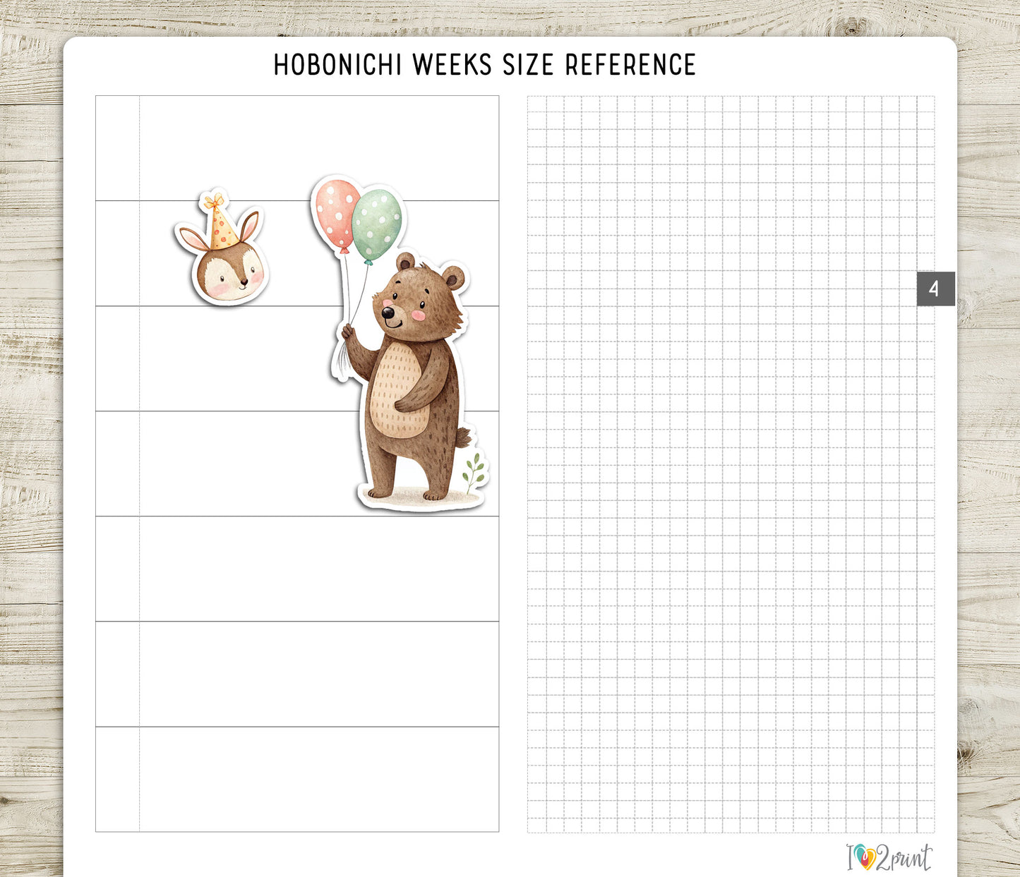 Forest Birthday Party Decorative Stickers – Printable PDF & Cut Files