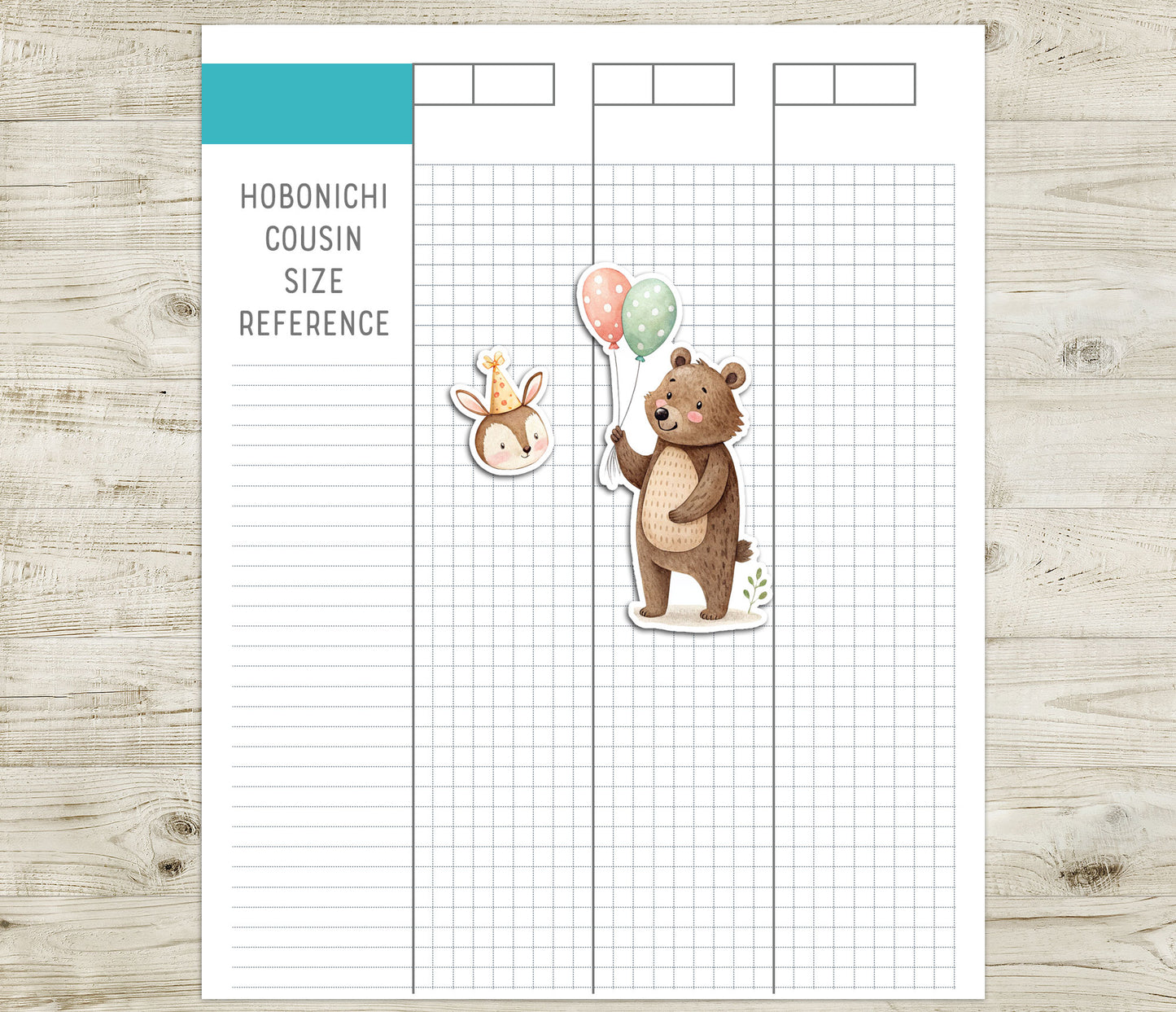 Forest Birthday Party Decorative Stickers – Printable PDF & Cut Files