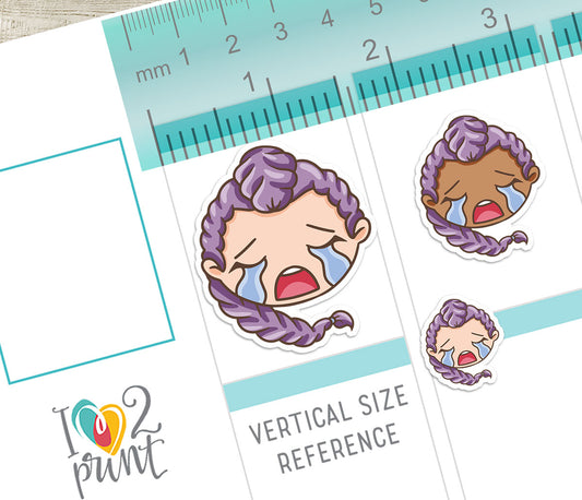 KPOP Demon Hunters Fan Art Stickers – Color Printable Set (Elena Style) – PDF & Cut Files