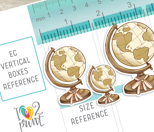 Light Academia Decorative Stickers - Printable PDF & Cut Files