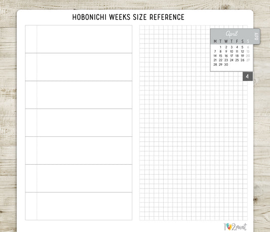 2025 Mini Pastel Calendar & Month Tab – Minimalist Digital Download - PDF & Cut Files