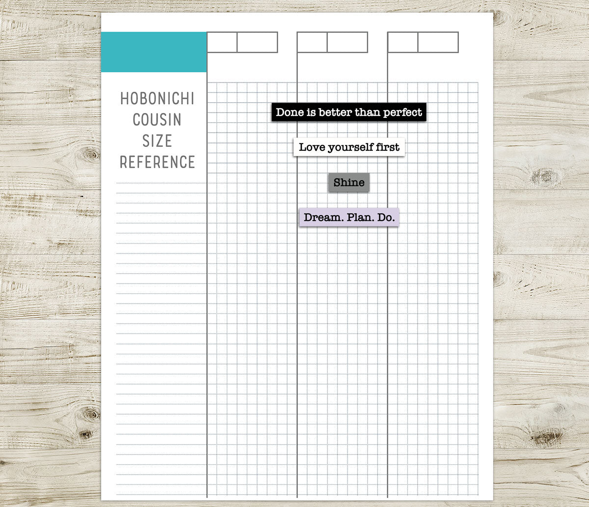 Quote Words Sticker Set – 50 Functional & Decorative Overlays – Printable Planner Stickers – PDF + Cut Files