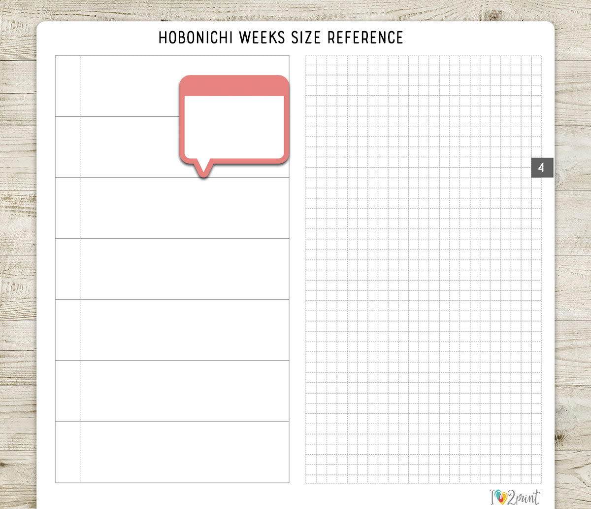 Speech Bubble Box Printable Planner Stickers โ PDF & Cut Files โ Instant Download