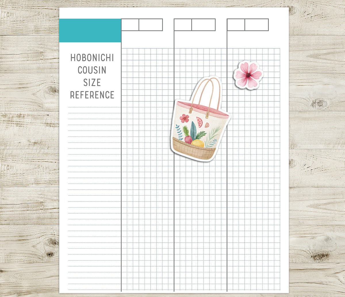 Sweet Summer Decorative Stickers - Printable PDF & Cut Files