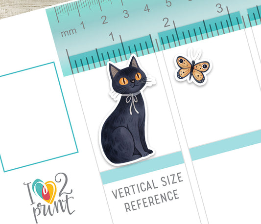 Tribal Halloween– Printable Stickers – PDF & Cut Files