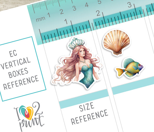 Under the Sea Decorative Stickers - Printable PDF & Cut Files