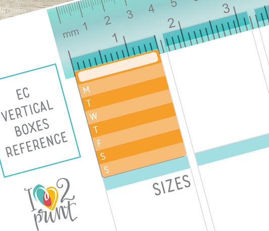 Weekly Routine Tracker Printable Planner Stickers - PDF & Cut Files