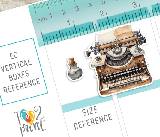 Witchcraft and Books – Printable Stickers – PDF & Cut Files