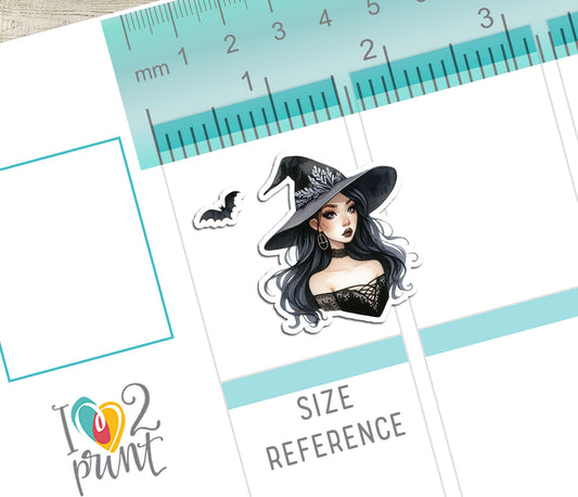 Modern Witches – Printable Stickers – PDF & Cut Files