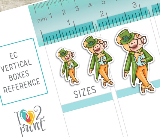 Holidays Outfit - Elena Planner Girl – Light Skin, Blond Hair Printable Stickers – General Holidays – PDF & Cut Files