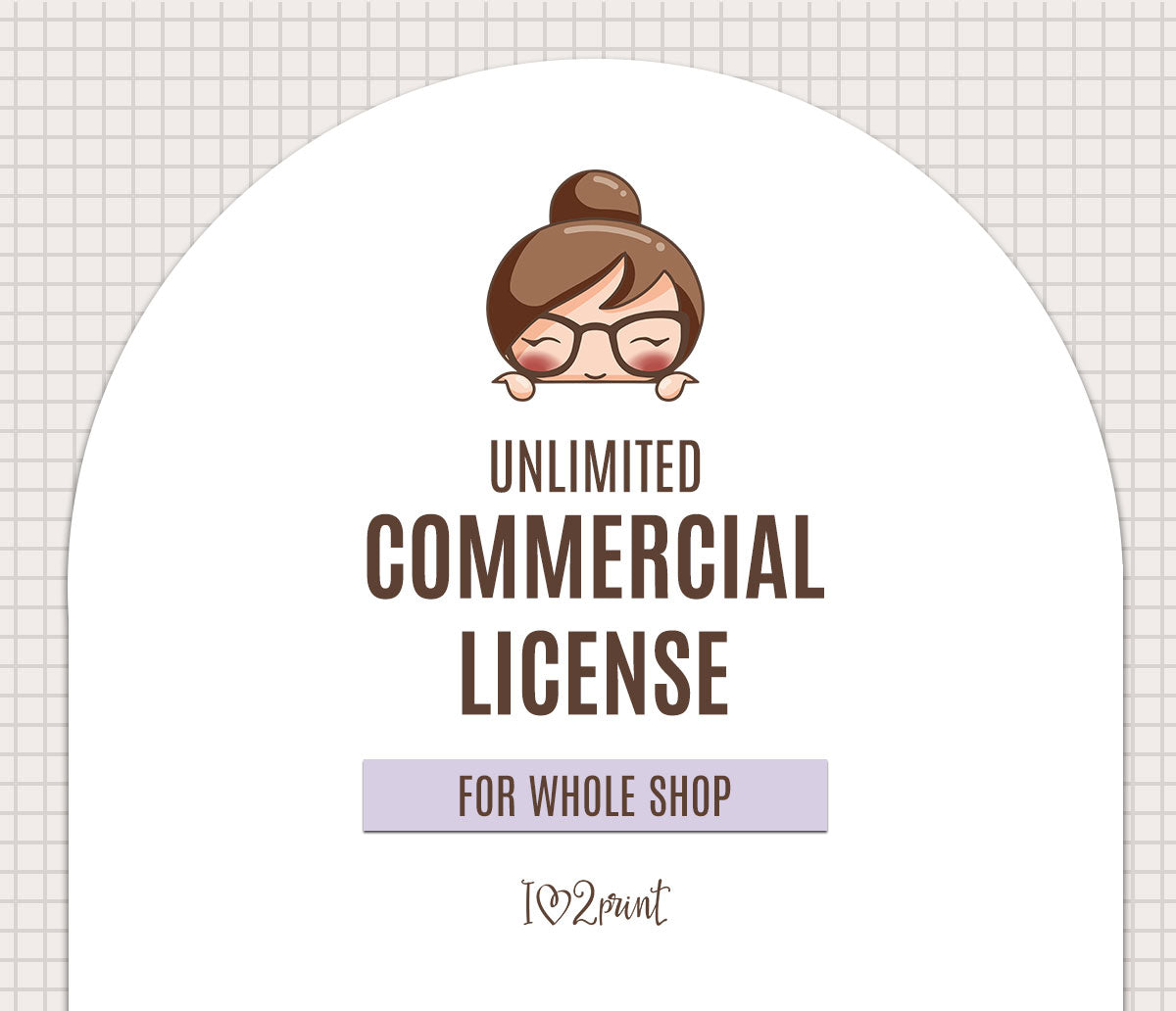 Unlimited Commercial License Clipart | No Credit Required | Sell Physical Stuff | iLove2Print