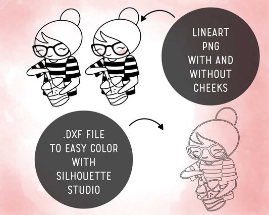 Elena Tumbler Outline Clipart | Craft Maker Graphics | EPS SVG DXF PNG