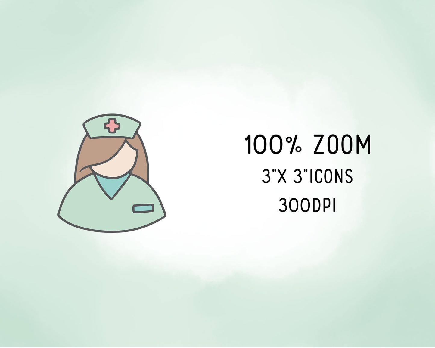50 Medical Icons Color Vector | Healthcare Graphics | EPS SVG DXF PNG | Commercial Use