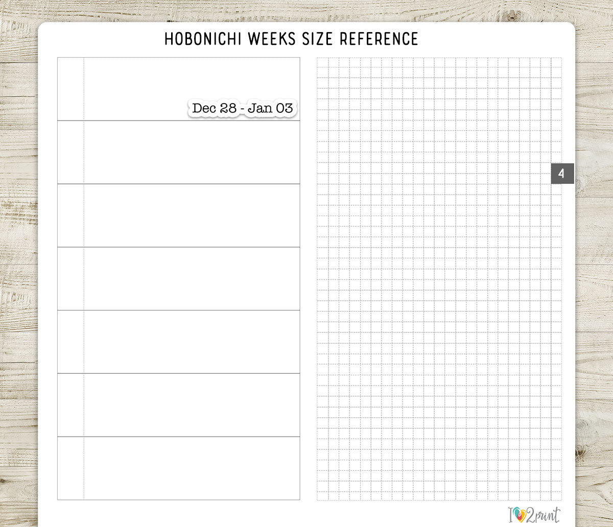 2026 Weeks Straight - Instant Download Planner Stickers - Printable PDF & Cut Files