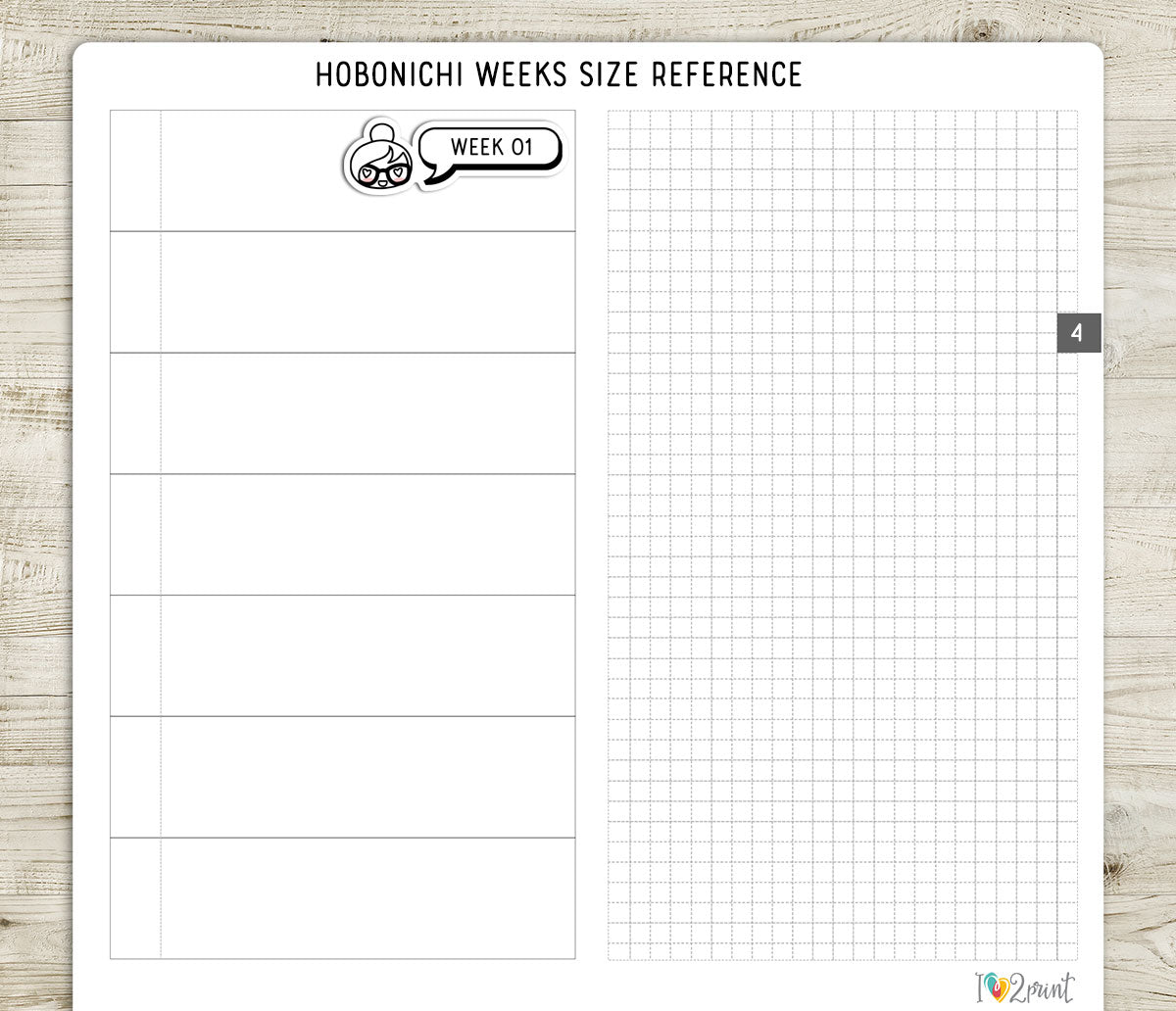 Elena 53 Weeks Printable Planner Stickers – Fun & Functional Set  – Instant Download