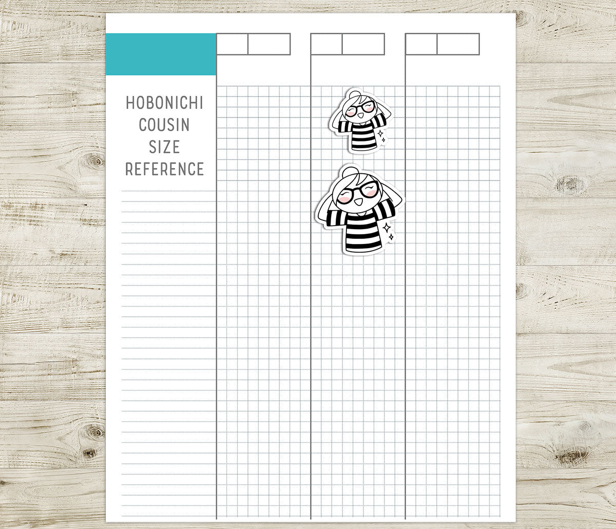 Elena Day Off – Doodle Printable Stickers (PDF + Cut Files)